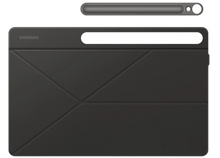 Чехол Samsung Smart Book Cover для Samsung Galaxy Tab S10 FE+ с креплением для стилуса S Pen (EF-BX620PBEGWW) Black - фото - Samsung Experience Store — брендовый интернет-магазин