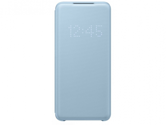 Чохол-книжка Samsung LED View Cover для Samsung Galaxy S20 (EF-NG980PLEGRU) Sky Blue - фото - Samsung Experience Store — брендовий інтернет-магазин