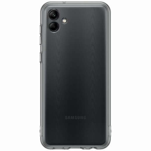 Чехол Samsung Soft Clear Cover для Samsung Galaxy A04 (EF-QA045TBEGRU) Black - фото Чехол Samsung Soft Clear Cover для Samsung Galaxy A04 (EF-QA045TBEGRU) Black - фото - Samsung Experience Store — брендовый интернет-магазин