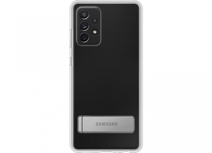Чохол-накладка Clear Standing Cover для Samsung Galaxy A72 EF-JA725CTEGRU Transparent - фото - Samsung Experience Store — брендовий інтернет-магазин