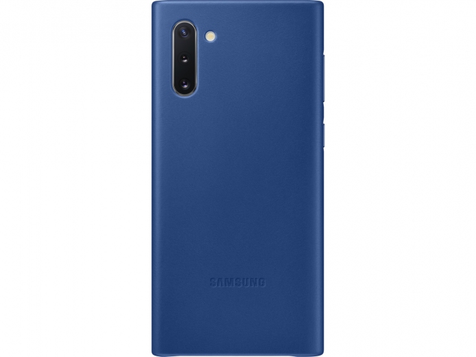 Чохол Samsung Leather Cover для Samsung Galaxy Note 10 (EF-VN970LLEGRU) Blue - фото - Samsung Experience Store — брендовий інтернет-магазин