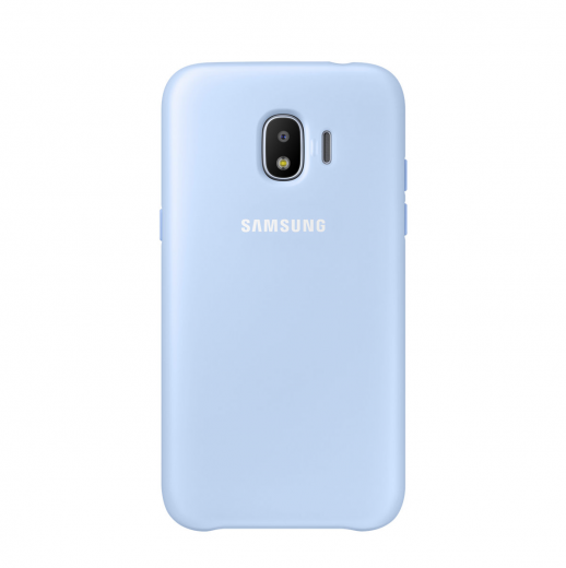 Панель Samsung Dual Layer Cover J2 2018 (EF-PJ250CLEGRU) Blue - фото - Samsung Experience Store — брендовый интернет-магазин