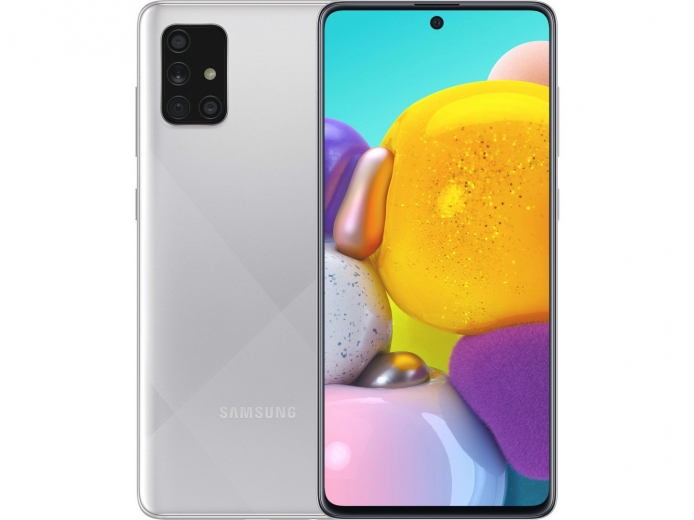 Смартфон Samsung Galaxy A51 A515 4/64Gb (SM-A515FMSUSEK) Metallic Silver - фото - Samsung Experience Store — брендовый интернет-магазин