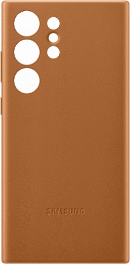 Панель Samsung Leather Cover для Samsung Galaxy S23 Ultra (EF-VS918LAEGRU) Camel - фото - Samsung Experience Store — брендовий інтернет-магазин