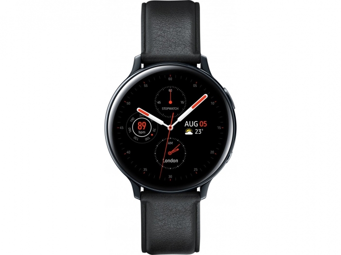 Смарт часы Samsung Galaxy Watch Active 2 44mm Stainless steel (SM-R820NSKASEK) Black - фото - Samsung Experience Store — брендовый интернет-магазин