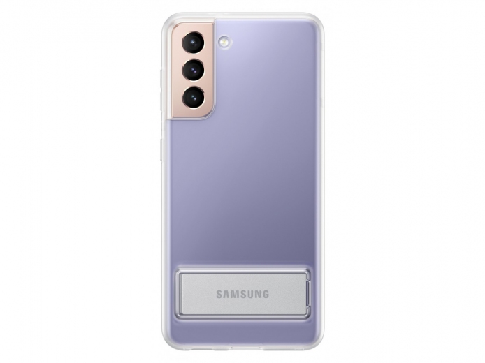 Панель Samsung Clear Standing Cover для Samsung Galaxy S21 (EF-JG991CTEGRU) Transparency - фото - Samsung Experience Store — брендовий інтернет-магазин