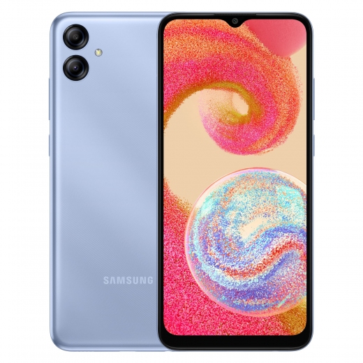 Смартфон Samsung Galaxy A04e 3/64Gb (SM-A042FLBGSEK) Light Blue - фото - Samsung Experience Store — брендовий інтернет-магазин