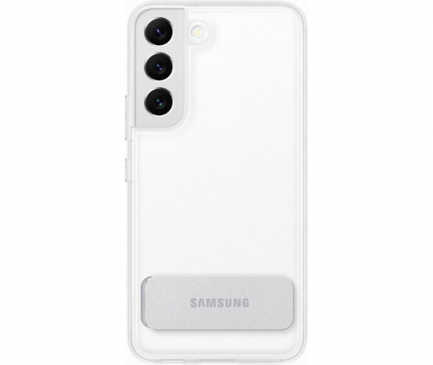 Чохол-накладка Samsung Clear Standing Cover для Samsung Galaxy S22 (EF-JS901CTEGRU) Transparency - фото - Samsung Experience Store — брендовий інтернет-магазин