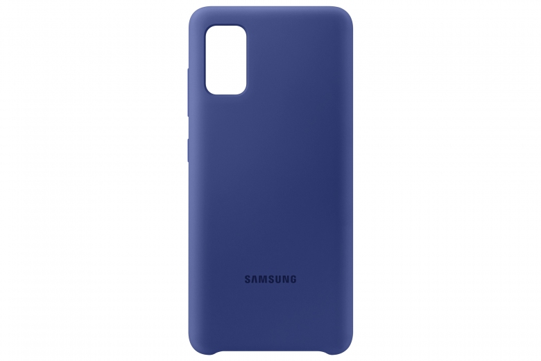 Накладка Samsung Silicone Cover для Samsung Galaxy A41 (EF-PA415TLEGRU) Blue - фото Накладка Samsung Silicone Cover для Samsung Galaxy A41 (EF-PA415TLEGRU) Blue - фото - Samsung Experience Store — брендовий інтернет-магазин