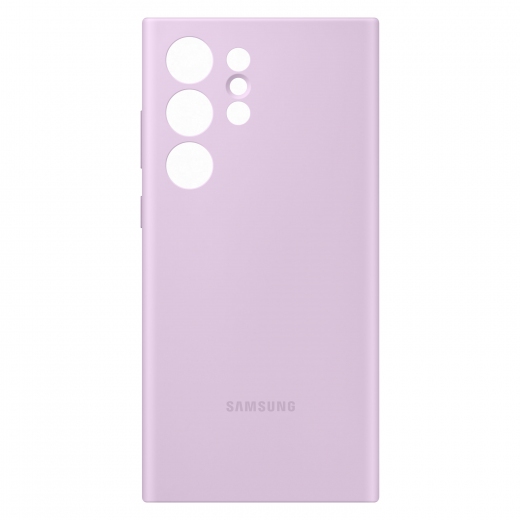Панель Samsung Silicone Cover для Samsung Galaxy S23 Ultra (EF-PS918TVEGRU) Lilac - фото - Samsung Experience Store — брендовий інтернет-магазин