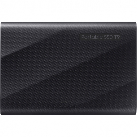 SSD Samsung Portable T9 4TB USB 3.2 Type-C Gen 2x2 (MU-PG4T0B/EU) External Black - фото - Samsung Experience Store — брендовый интернет-магазин
