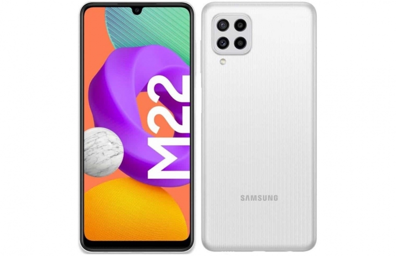Смартфон Samsung Galaxy M22 4/128GB (SM-M225FZWGSEK) White - фото Смартфон Samsung Galaxy M22 4/128GB (SM-M225FZWGSEK) White - фото - Samsung Experience Store — брендовый интернет-магазин