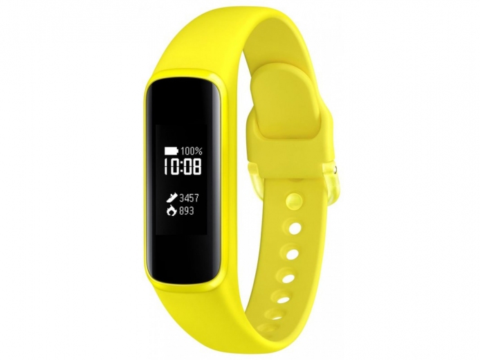 Фитнес-трекер Samsung Galaxy Fit E (SM-R375NZYASEK) Yellow - фото - Samsung Experience Store — брендовый интернет-магазин
