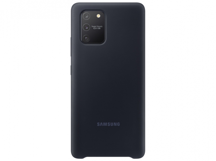 Панель Samsung Silicone Cover для Samsung S10 lite (EF-PG770TBEGRU) Black - фото - Samsung Experience Store — брендовий інтернет-магазин