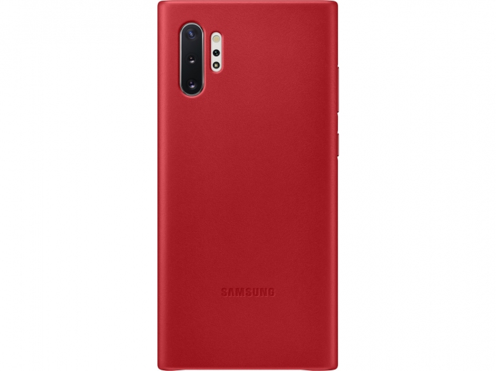Чехол Samsung Leather Cover для Samsung Galaxy Note 10 Plus (EF-VN975LREGRU) Red - фото - Samsung Experience Store — брендовый интернет-магазин