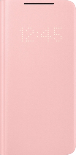 Чехол-книжка Samsung LED View Cover для Samsung Galaxy S21 (EF-NG991PPEGRU) Pink - фото - Samsung Experience Store — брендовый интернет-магазин