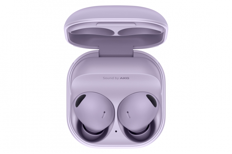 Бездротові навушники Samsung Galaxy Buds 2 Pro (SM-R510NLVASEK) Bora Purple - фото - Samsung Experience Store — брендовий інтернет-магазин