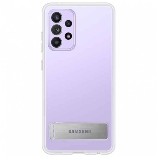 Чохол-накладка Clear Standing Cover для Samsung Galaxy A52 (A525) EF-JA525CTEGRU Transparent - фото Чохол-накладка Clear Standing Cover для Samsung Galaxy A52 (A525) EF-JA525CTEGRU Transparent - фото - Samsung Experience Store — брендовий інтернет-магазин