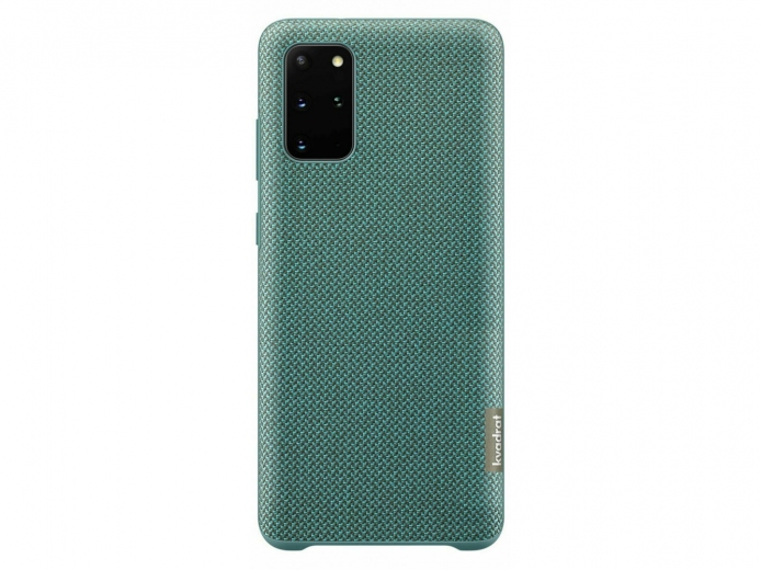 Чохол Samsung Kvadrat Cover Galaxy S20 Plus (EF-XG985FGEGRU) Green - фото - Samsung Experience Store — брендовий інтернет-магазин