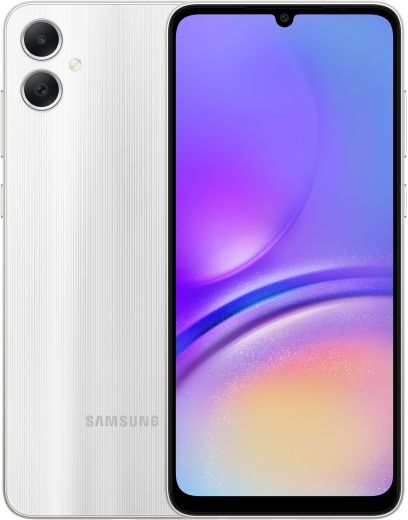 Смартфон Samsung Galaxy A05 4/128GB (SM-A055FZSGSEK) Silver - фото - Samsung Experience Store — брендовый интернет-магазин