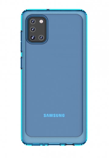 Накладка Samsung KDLab Protect Cover для Samsung Galaxy A31 (GP-FPA315KDALW) Blue - фото - Samsung Experience Store — брендовий інтернет-магазин