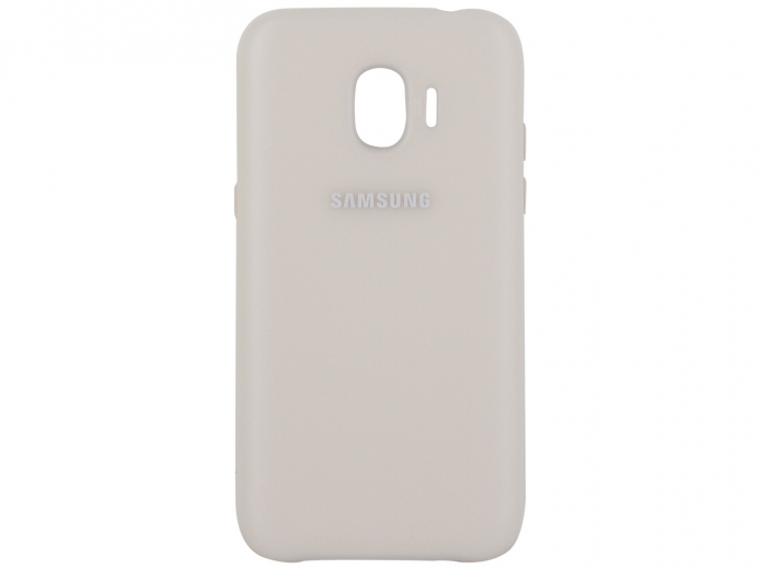 Панель Samsung Dual Layer Cover J2 2018 (EF-PJ250CFEGRU) Gold - фото - Samsung Experience Store — брендовый интернет-магазин