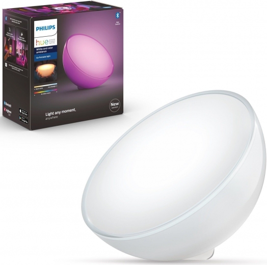 Светильник умный Philips Hue Go 12W 2000K-6500K Color Bluetooth (915005822601) - фото - Samsung Experience Store — брендовый интернет-магазин