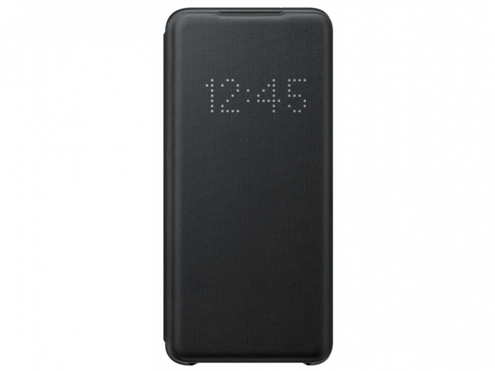 Чохол-книжка Samsung LED View Cover для Samsung Galaxy S20 (EF-NG980PBEGRU) Black - фото - Samsung Experience Store — брендовий інтернет-магазин