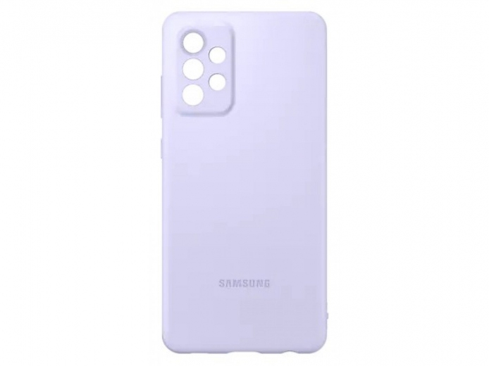 Панель Silicone Cover для Samsung Galaxy A72 EF-PA725TVEGRU Violet - фото - Samsung Experience Store — брендовый интернет-магазин