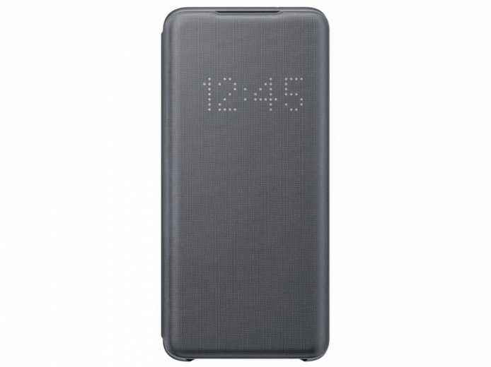 Чохол-книжка Samsung LED View Cover для Samsung Galaxy S20 (EF-NG980PJEGRU) Gray - фото - Samsung Experience Store — брендовий інтернет-магазин