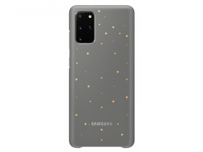 Панель Samsung LED Cover для Samsung Galaxy S20 Plus (EF-KG985CJEGRU) Gray - фото - Samsung Experience Store — брендовый интернет-магазин
