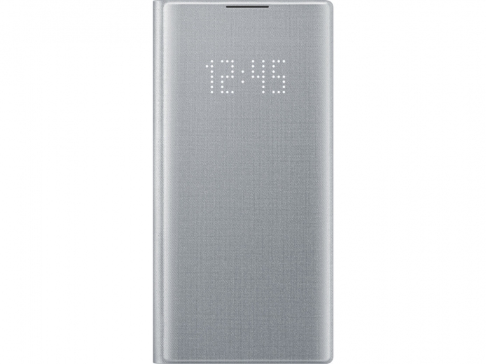 Чохол Samsung LED View Cover для Samsung Galaxy Note 10 (EF-NN970PSEGRU) Silver - фото - Samsung Experience Store — брендовий інтернет-магазин