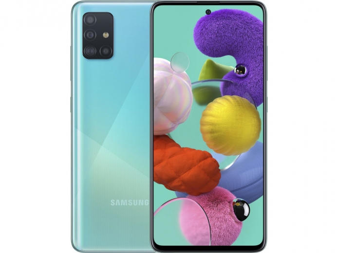 Смартфон Samsung Galaxy A51 A515 4/64Gb (SM-A515FZBUSEK) Blue - фото - Samsung Experience Store — брендовый интернет-магазин