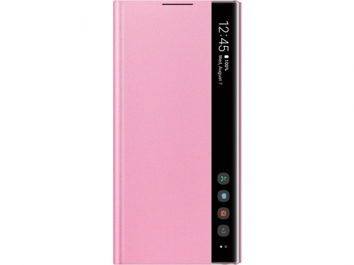 Чехол-книжка Samsung Clear View Cover для Samsung Galaxy Note 10 (EF-ZN970CPEGRU) Pink - фото - Samsung Experience Store — брендовый интернет-магазин