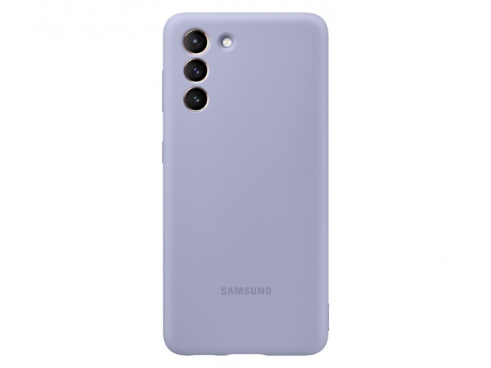 Панель Samsung Silicone Cover для Samsung Galaxy S21 (EF-PG991TVEGRU) Violet - фото - Samsung Experience Store — брендовий інтернет-магазин