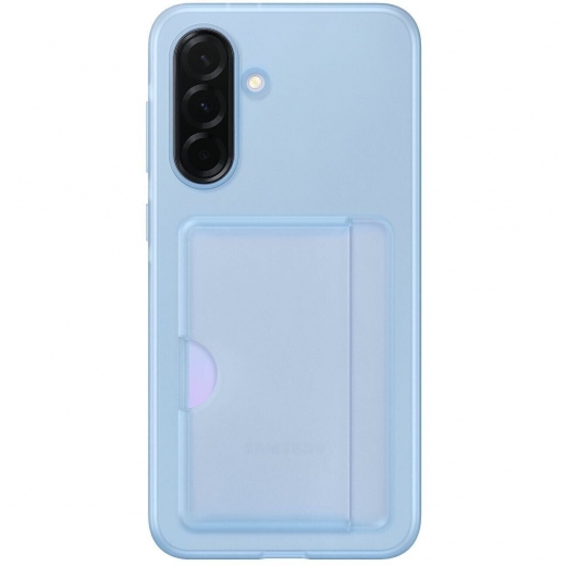Чехол Samsung Card Slot Cover для Samsung A36 (EF-OA366TLEGWW) Blue - фото - Samsung Experience Store — брендовый интернет-магазин