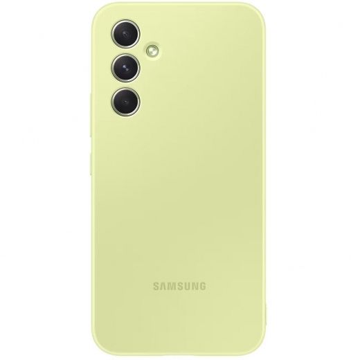Панель Silicone Cover для Samsung Galaxy A54 (EF-PA546TGEGRU) Lime - фото Панель Silicone Cover для Samsung Galaxy A54 (EF-PA546TGEGRU) Lime - фото - Samsung Experience Store — брендовий інтернет-магазин
