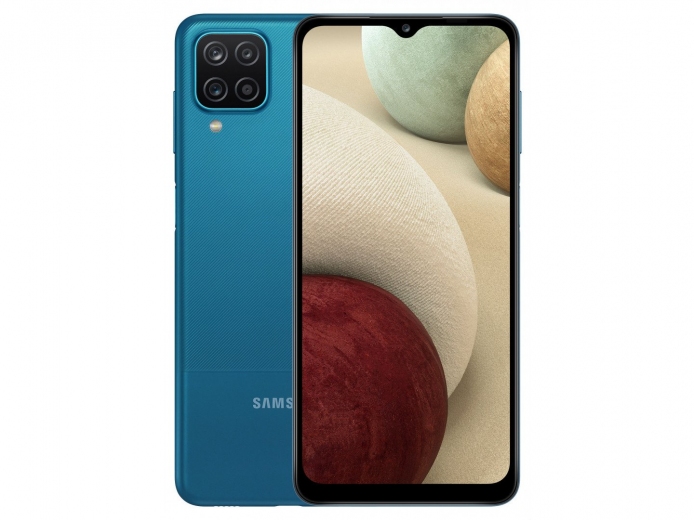 Смартфон Samsung Galaxy A12 3/32GB (SM-A125FZBUSEK) Blue - фото - Samsung Experience Store — брендовый интернет-магазин