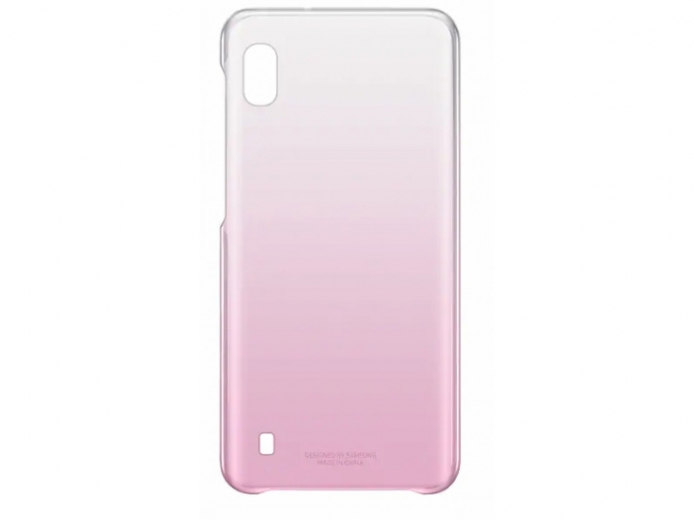 Чохол Samsung Gradation Cover для Samsung Galaxy A10 (EF-AA105CPEGRU) Pink - фото - Samsung Experience Store — брендовий інтернет-магазин