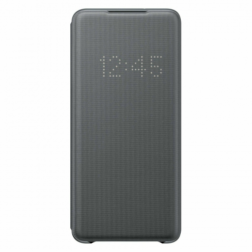 Чохол-книжка Samsung LED View Cover для Samsung Galaxy S20 Plus (EF-NG985PJEGRU) Gray - фото - Samsung Experience Store — брендовий інтернет-магазин