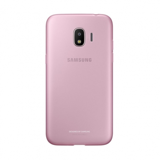 Панель Samsung Jelly Cover J2 2018 (EF-AJ250TPEGRU) Pink - фото - Samsung Experience Store — брендовый интернет-магазин