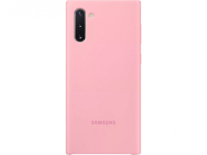 Накладка Samsung Silicone Cover для Samsung Galaxy Note 10 (EF-PN970TPEGRU) Pink - фото - Samsung Experience Store — брендовый интернет-магазин