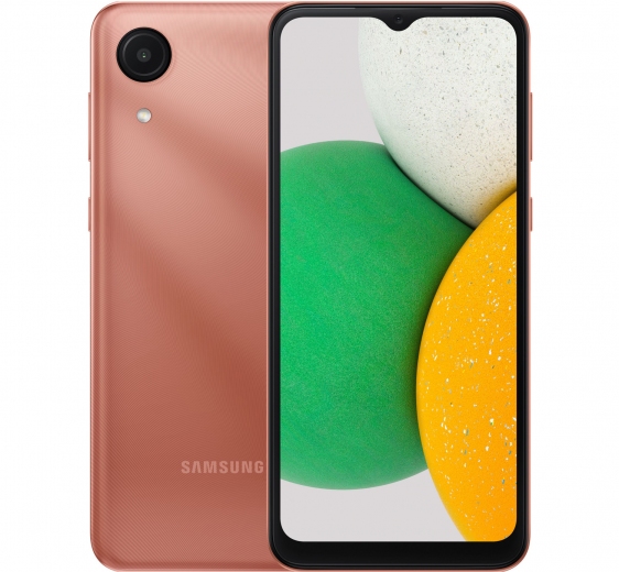 Смартфон Samsung Galaxy A03 Core 2/32GB (SM-A032FZCDSEK) Bronze - фото - Samsung Experience Store — брендовый интернет-магазин
