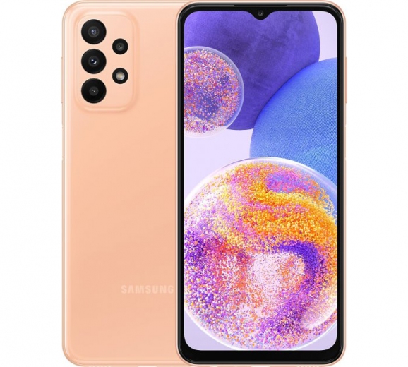 Смартфон Samsung Galaxy A23 6/128GB (SM-A235FZOKSEK) Orange - фото - Samsung Experience Store — брендовый интернет-магазин