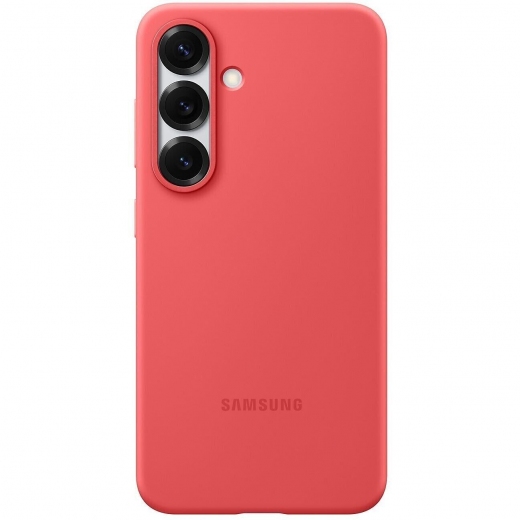 Панель Samsung Silicone Cover для Samsung Galaxy S25 Plus (EF-PS936CREGWW) Red - фото Панель Samsung Silicone Cover для Samsung Galaxy S25 Plus (EF-PS936CREGWW) Red - фото - Samsung Experience Store — брендовый интернет-магазин