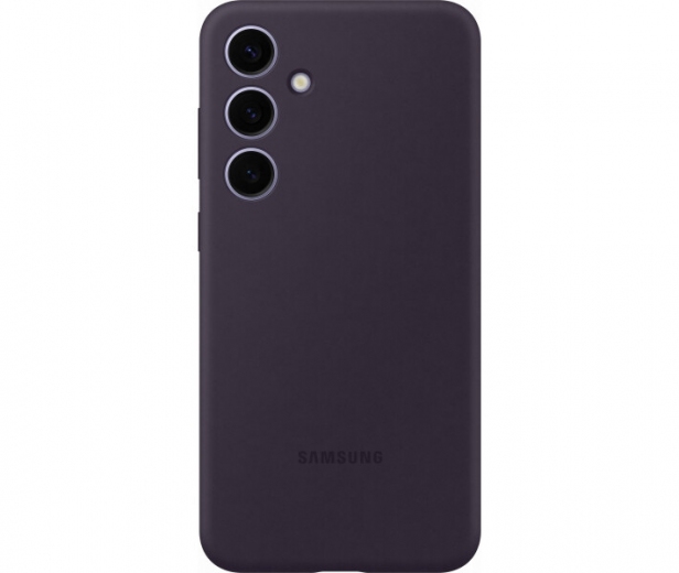 Панель Samsung Silicone Cover для Samsung Galaxy S24 (EF-PS921TEEGWW) Dark Violet - фото Панель Samsung Silicone Cover для Samsung Galaxy S24 (EF-PS921TEEGWW) Dark Violet - фото - Samsung Experience Store — брендовый интернет-магазин