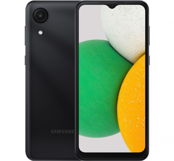 Смартфон Samsung Galaxy A03 Core 2/32GB (SM-A032FCKDSEK) Onyx - фото - Samsung Experience Store — брендовый интернет-магазин