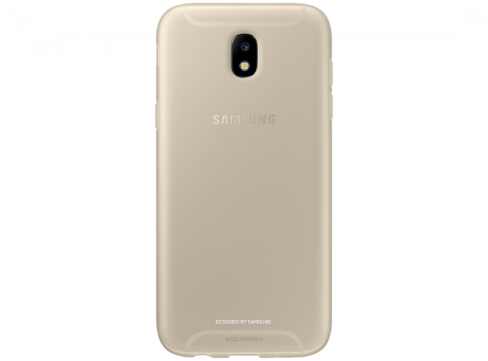 Чехол для Samsung J730 (EF-AJ730TFEGRU) Gold - фото - Samsung Experience Store — брендовый интернет-магазин