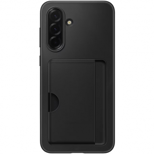 Чехол Samsung Card Slot Cover для Samsung A56 (EF-OA566TBEGWW) Black - фото - Samsung Experience Store — брендовый интернет-магазин
