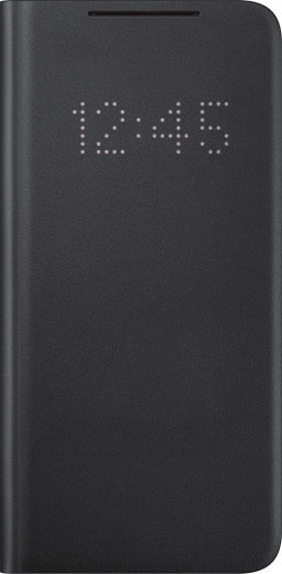 Чохол-книжка Samsung LED View Cover для Samsung Galaxy S21 Plus (EF-NG996PBEGRU) Black - фото - Samsung Experience Store — брендовий інтернет-магазин